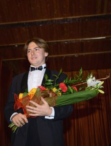 Grzegorz Niemczuk - 1231st Liszt Evening , The "Franz Liszt" Music School in Glogów, - 23rd Nov 2016. <br>  Photo by Barbara Popiel.